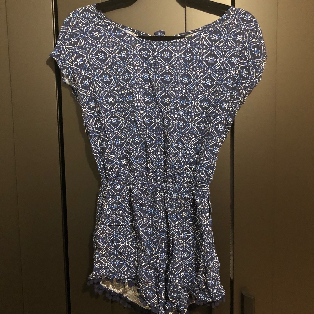 Blue romper